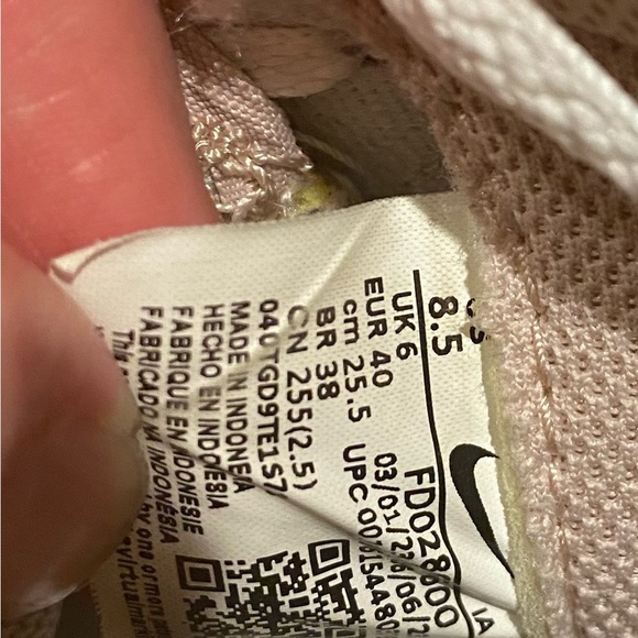 Nike Court Royale 2 Mid Blush Pink Women's High-Top Sneakers - Picture 4 of 5